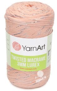 Twisted Macrame 3 Mm Lurex
