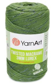 Twisted Macrame 3 Mm Lurex