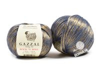 13184 (Ярко-голубой с золотом)