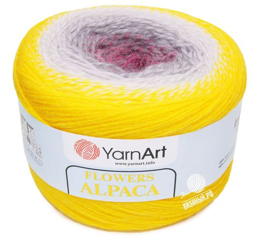 Пряжа YarnArt Flowers Alpaca