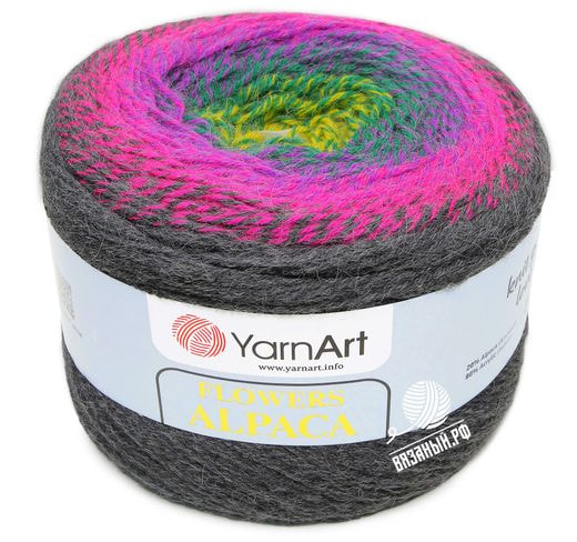 Пряжа YarnArt Flowers Alpaca