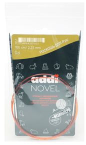 Спицы круговые Addi Novel кубические