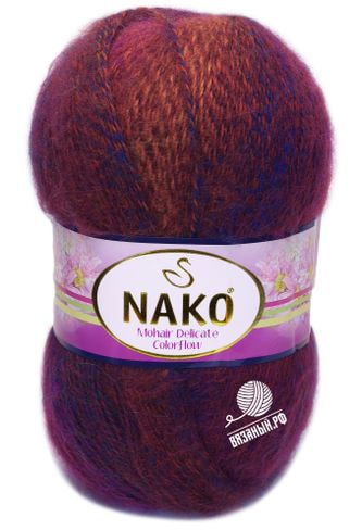 Пряжа Nako Mohair Delicate Colorflow
