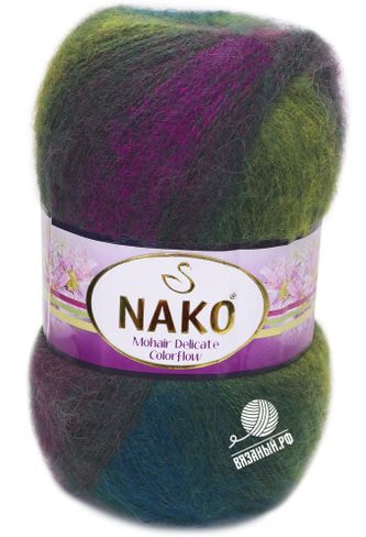Пряжа Nako Mohair Delicate Colorflow