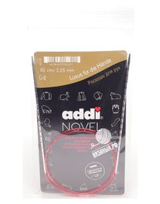 Спицы круговые Addi Novel кубические