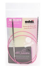 Спицы круговые Addi Unicorn супергладкие