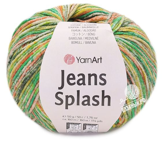 Пряжа YarnArt Jeans Splash