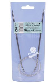 Спицы круговые Gamma стальные на металлической леске