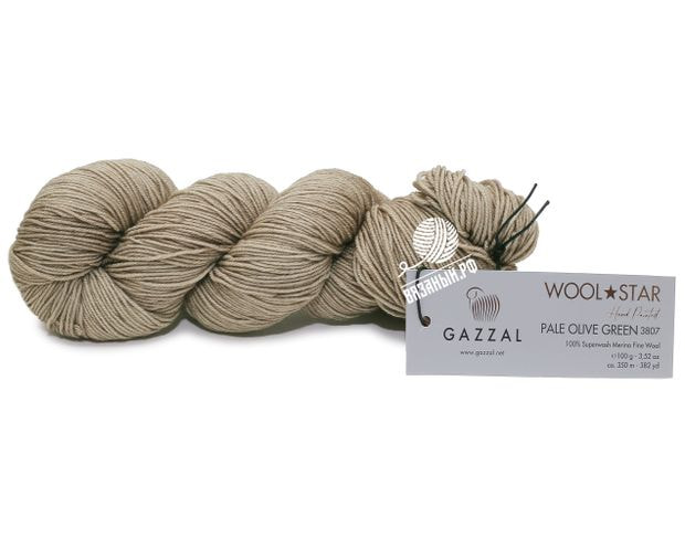 Пряжа Gazzal Wool Star