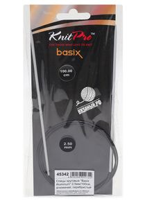 Спицы круговые Basix Aluminium, алюминий