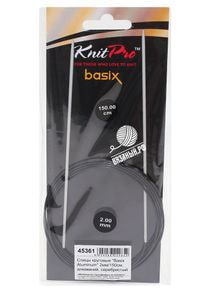 Спицы круговые Basix Aluminium, алюминий