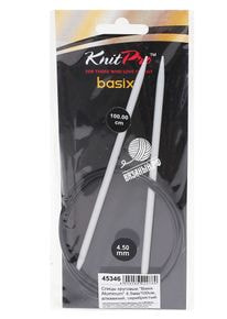 Спицы круговые Basix Aluminium, алюминий