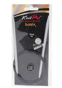 Спицы круговые Basix Aluminium, алюминий