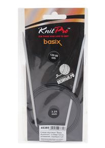 Спицы круговые Basix Aluminium, алюминий