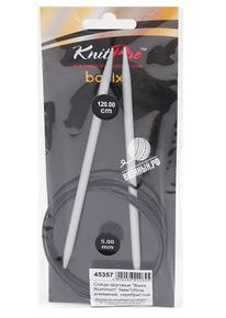 Спицы круговые Basix Aluminium, алюминий