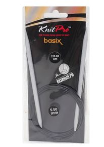 Спицы круговые Basix Aluminium, алюминий