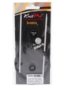 Спицы круговые Basix Aluminium, алюминий