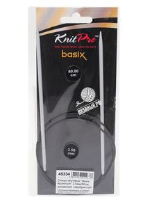 Спицы круговые Basix Aluminium, алюминий