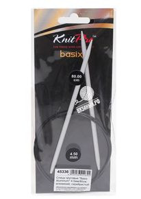 Спицы круговые Basix Aluminium, алюминий