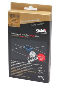 Спицы круговые AddiCraSy TrioNovel Long кубические