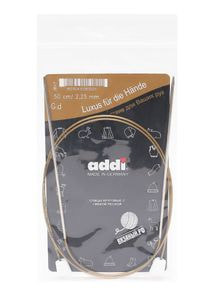 Спицы круговые Addi с фиксаторами 50 см, 2 шт