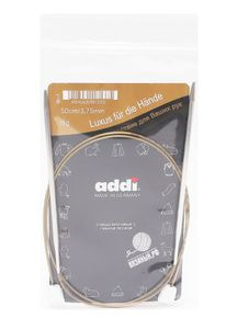 Спицы круговые Addi с фиксаторами 50 см, 2 шт