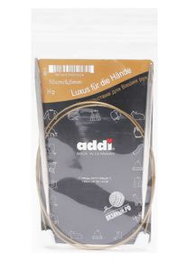 Спицы круговые Addi с фиксаторами 50 см, 2 шт