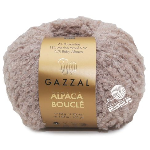 Пряжа Gazzal Alpaca Boucle