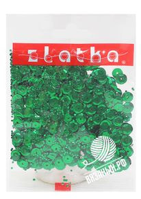 Пайетки Zlatka ZC россыпью, 6 мм /10 г