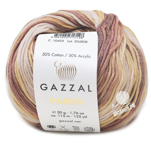 Пряжа Gazzal Pareo