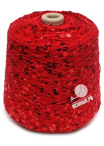 Бобинная пряжа с пайетками