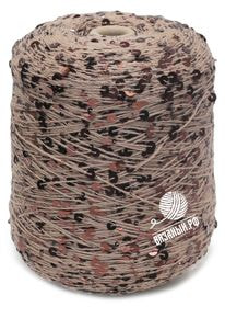 Бобинная пряжа с пайетками