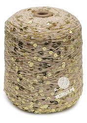 124 (Бежевый с золотом)