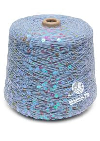 Бобинная пряжа с пайетками