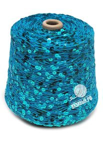 Бобинная пряжа с пайетками