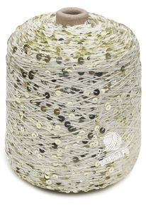 Бобинная пряжа с пайетками