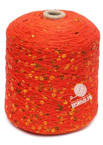 Бобинная пряжа с пайетками