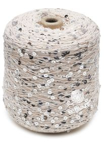 Бобинная пряжа с пайетками