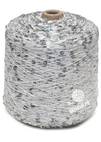 Бобинная пряжа с пайетками