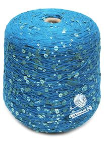 Бобинная пряжа с пайетками