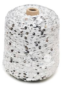 Бобинная пряжа с пайетками