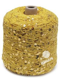 Бобинная пряжа с пайетками