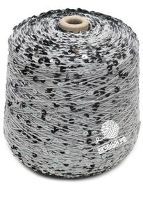 Бобинная пряжа с пайетками