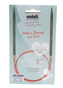 Спицы круговые Addi Christmas супергладкие