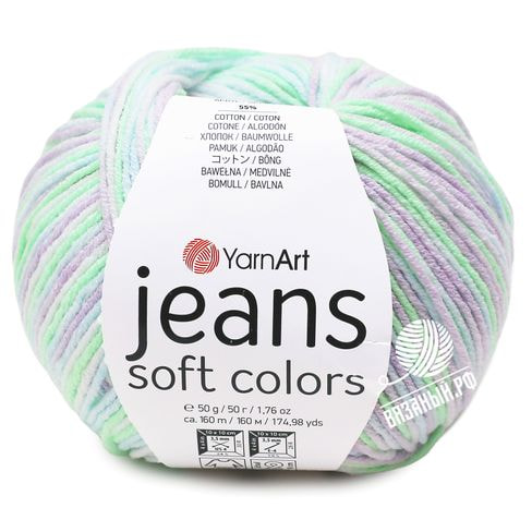 Пряжа YarnArt Jeans Soft Colors
