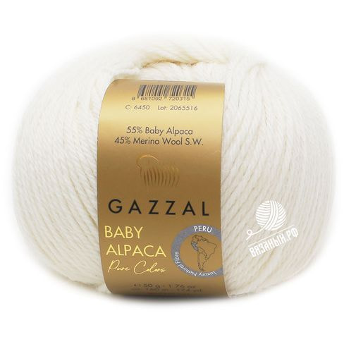 Пряжа Gazzal Baby Alpaca Pure Colors