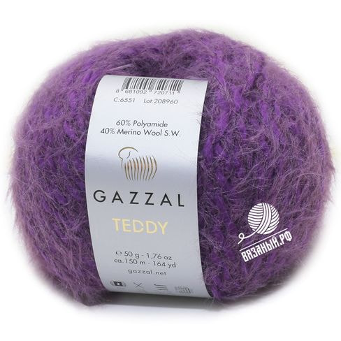 Пряжа Gazzal Teddy (Gazzal)
