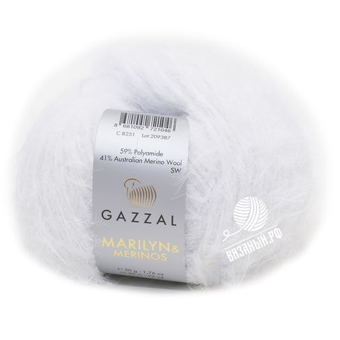 Пряжа Gazzal Marilyn&Merinos