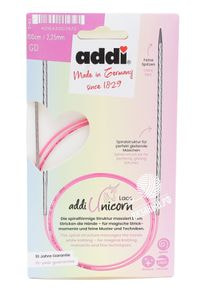 Спицы круговые Addi Unicorn Lace с удлиненным кончиком
