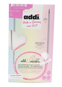 Спицы круговые Addi Unicorn Lace с удлиненным кончиком